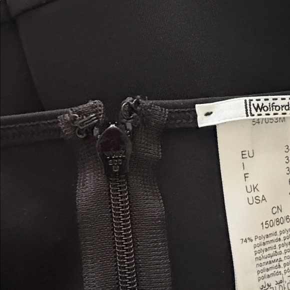 Wolford Luxury Designer Warm Up Jumpsuit NWT Size 4 Black - Picture 9 of 14